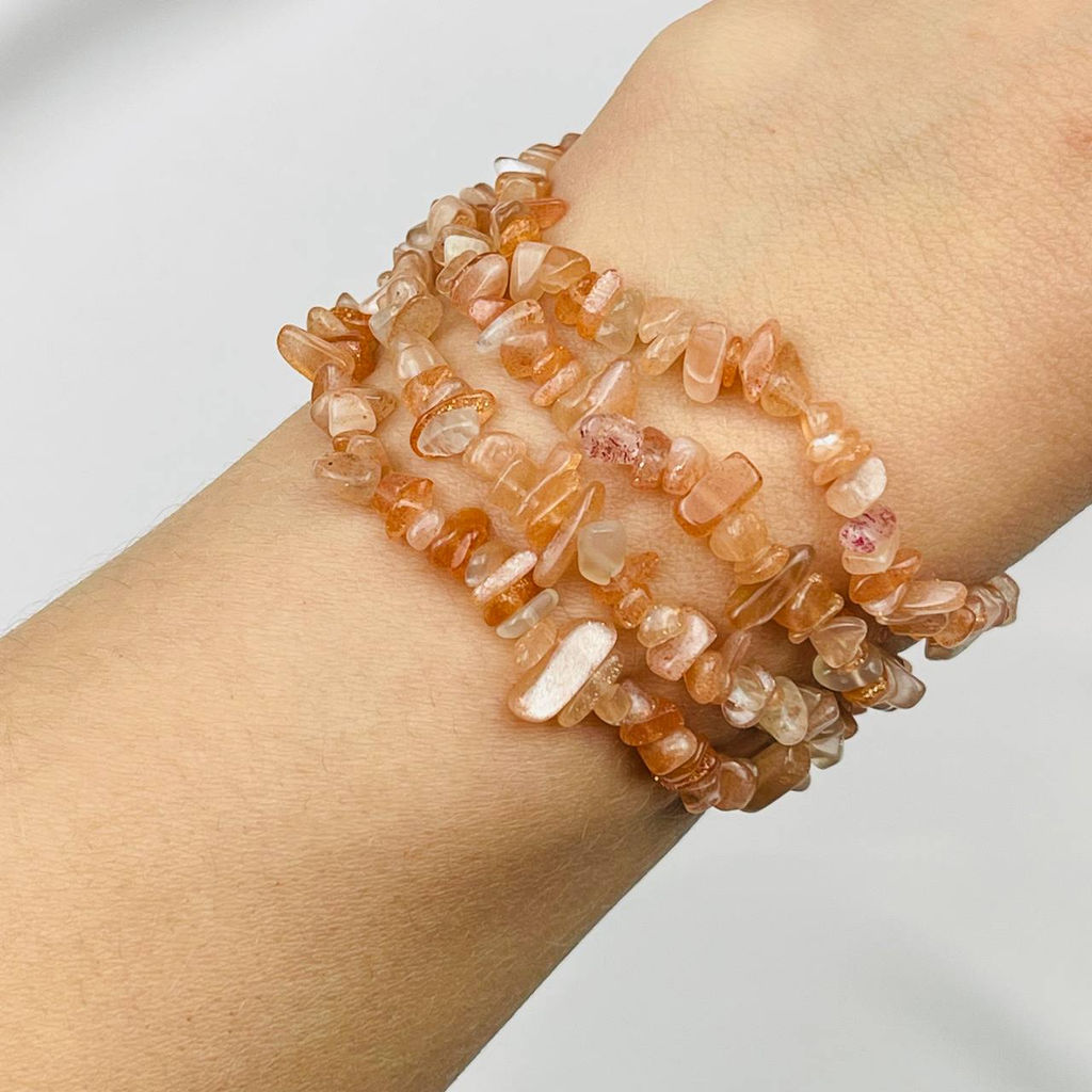 Бусины для украшений из Солнечного камня крошка