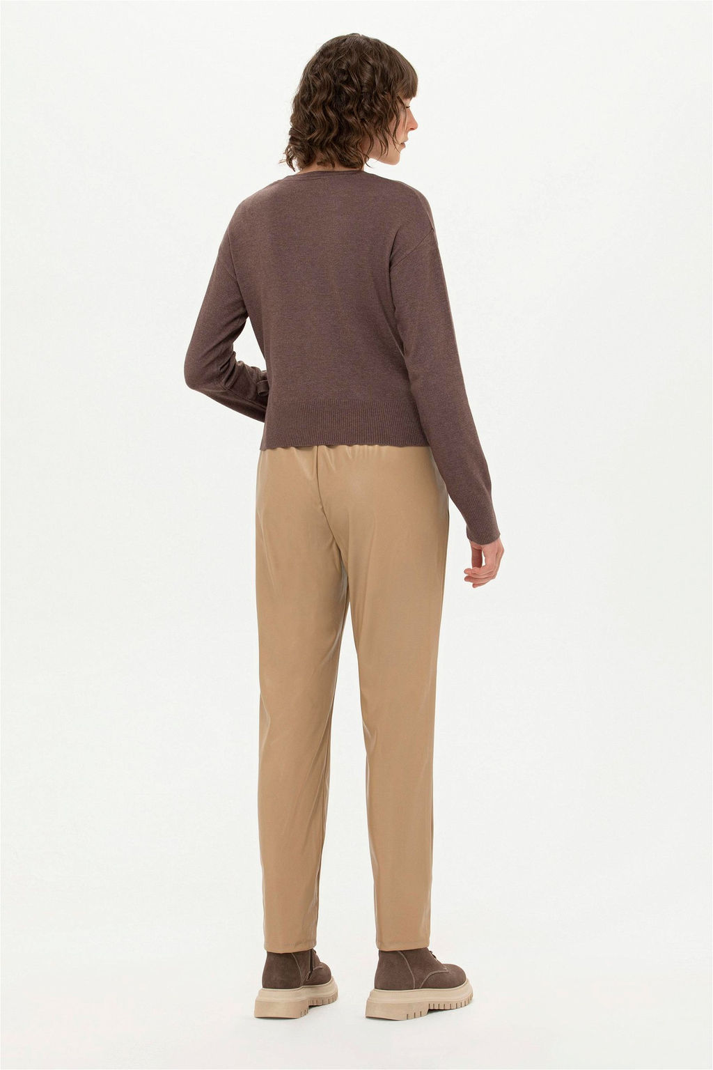 U. S. Polo Assn Женские брюки светло-коричневого цвета - U.s. polo assn фото 4