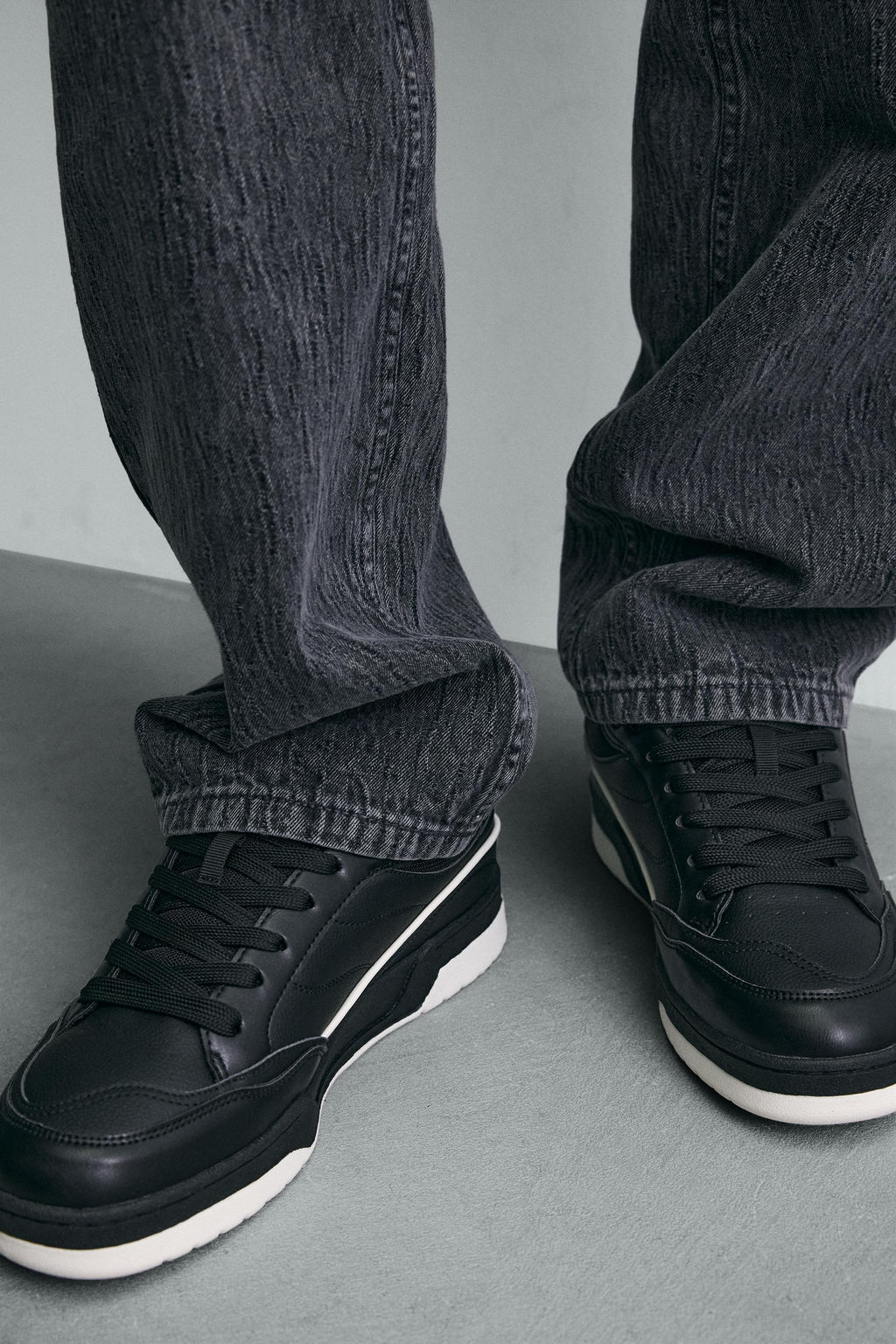 ZAPATILLA BASKET / Negro - Zara фото 3