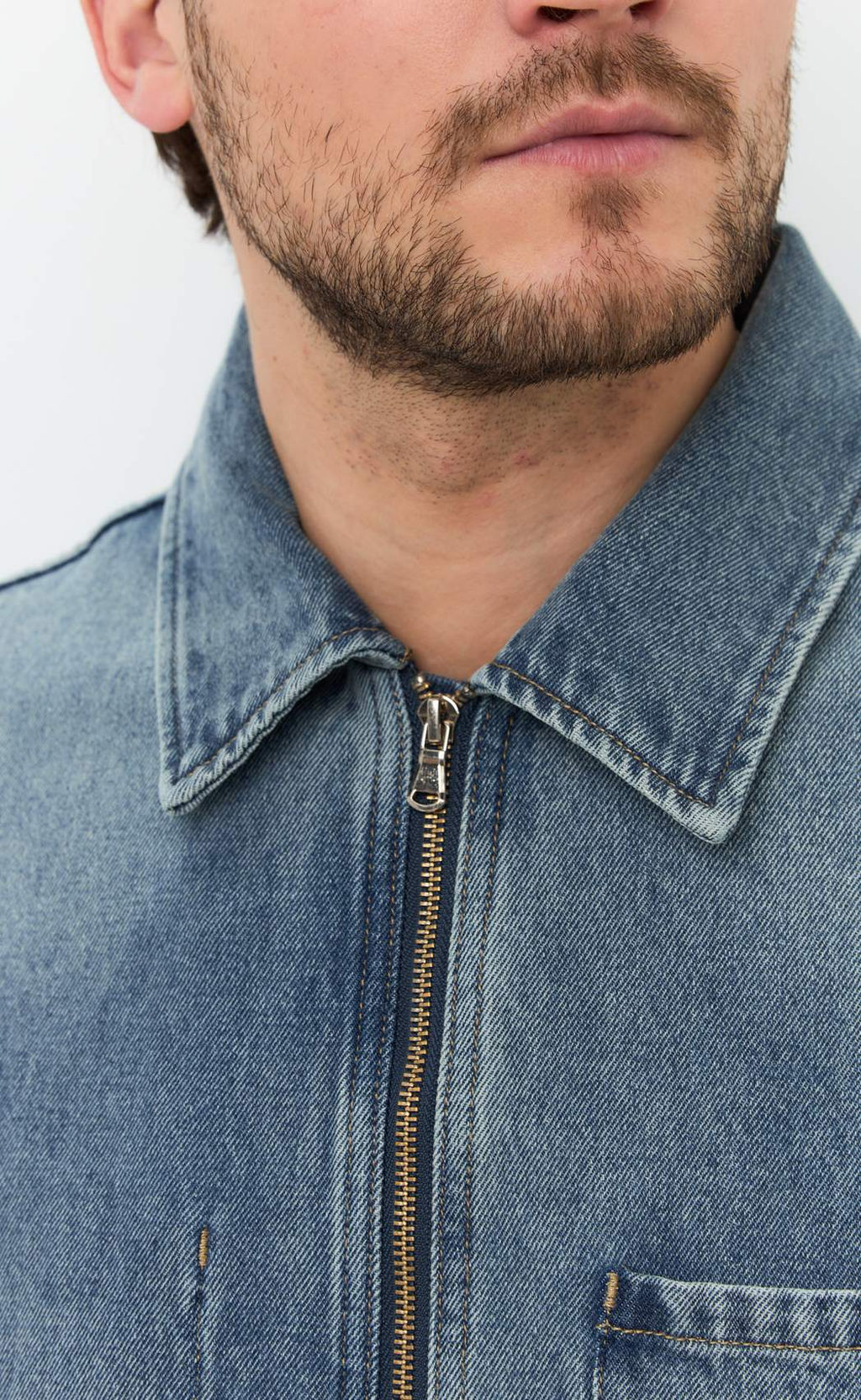 Куртка джинс F511-1253-1 l.blue