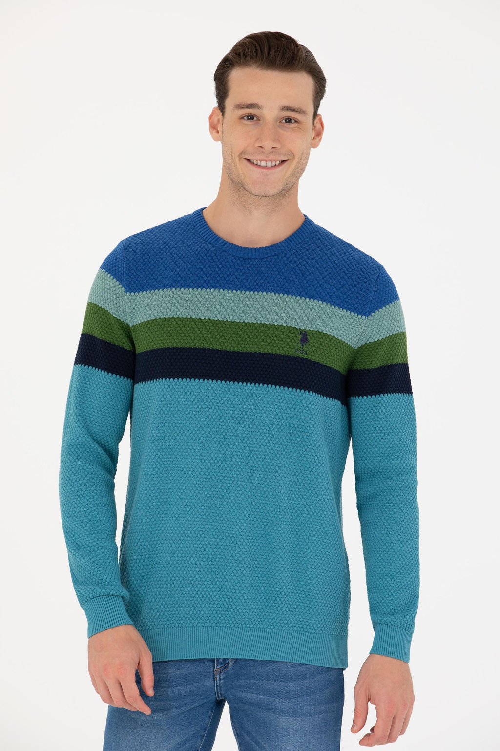 U. S. Polo Assn Мужской масляный свитер Неожиданная скидка в корзине - U.s. polo assn фото 17