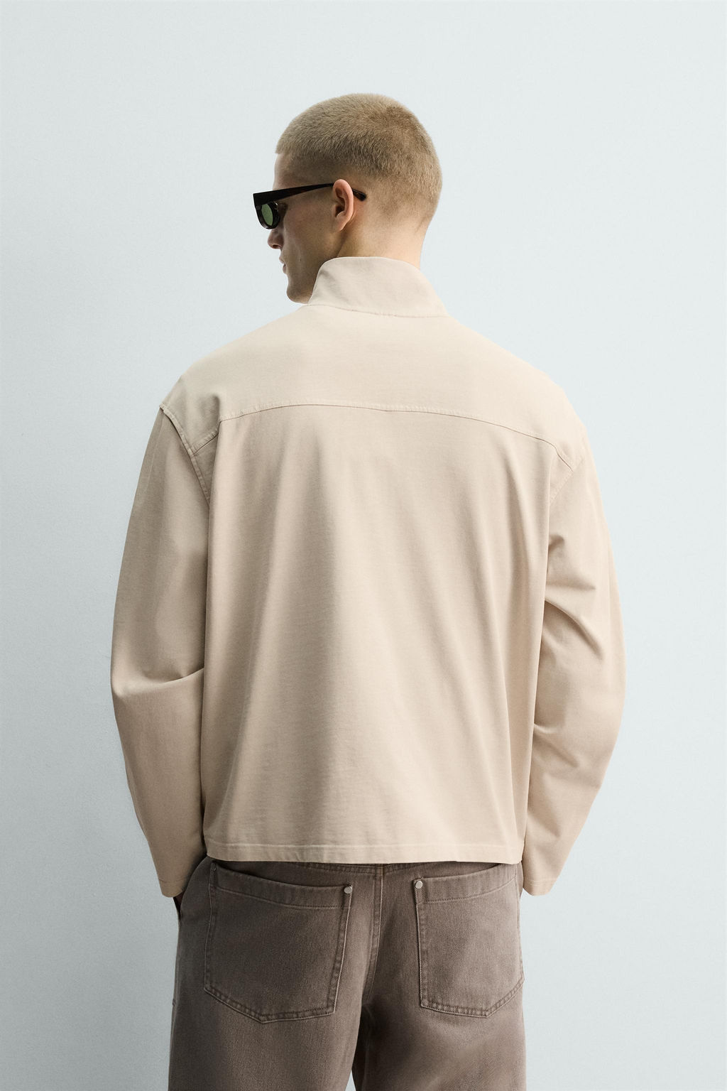 WASHED ZIP-UP SWEATSHIRT - Zara фото 11