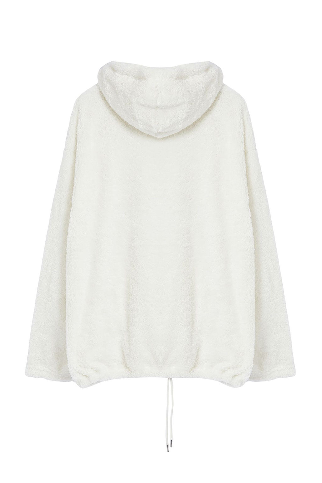 TRENDYOL MAN Ekru Buyuk Beden Oversize/Genis Kesim Kal?n Pelus Sweatshirt TMNAW25AO00024 - Trendyolmilla фото 7