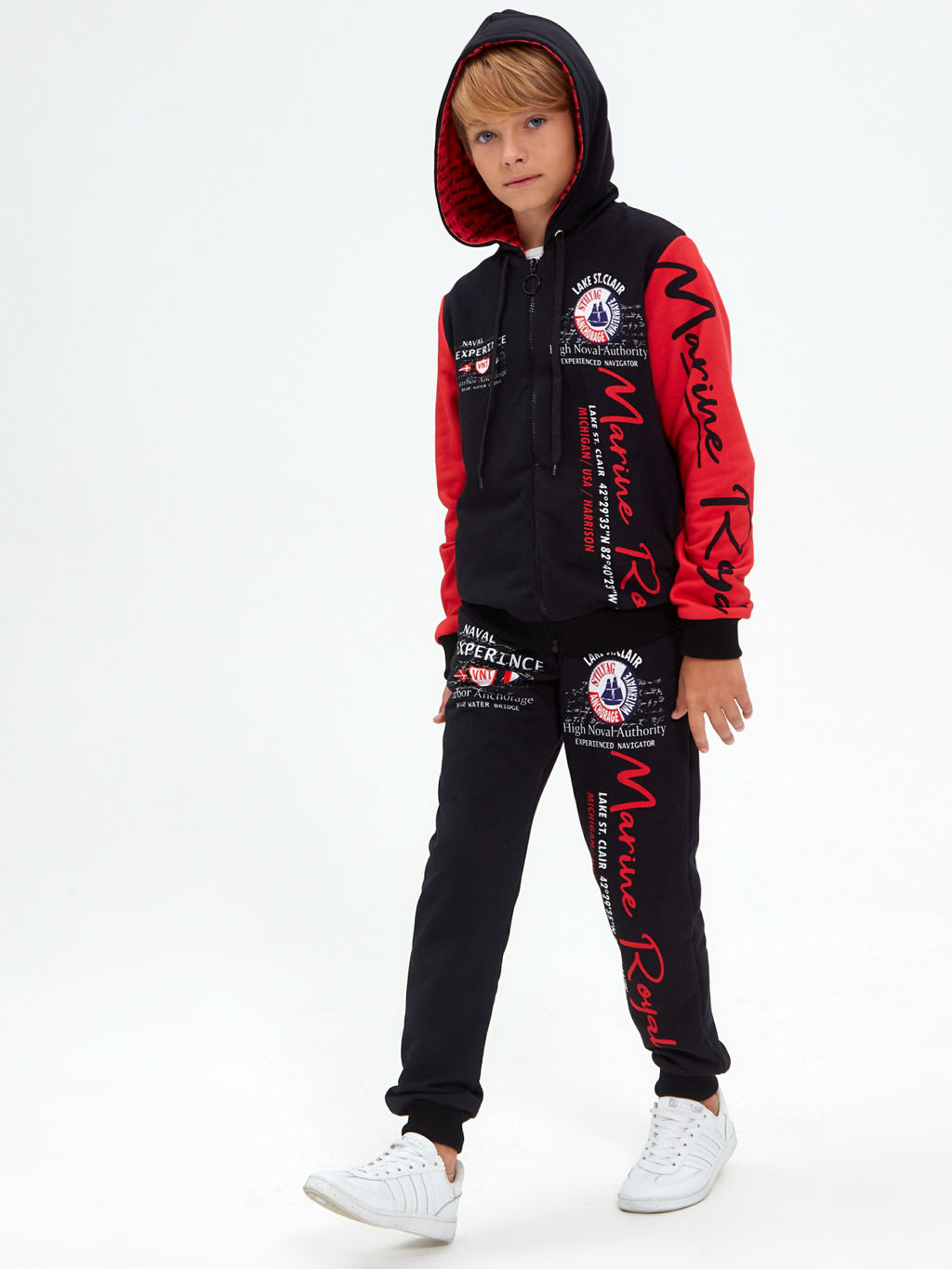 Спортивный костюм "Королевская Морпехота",красный