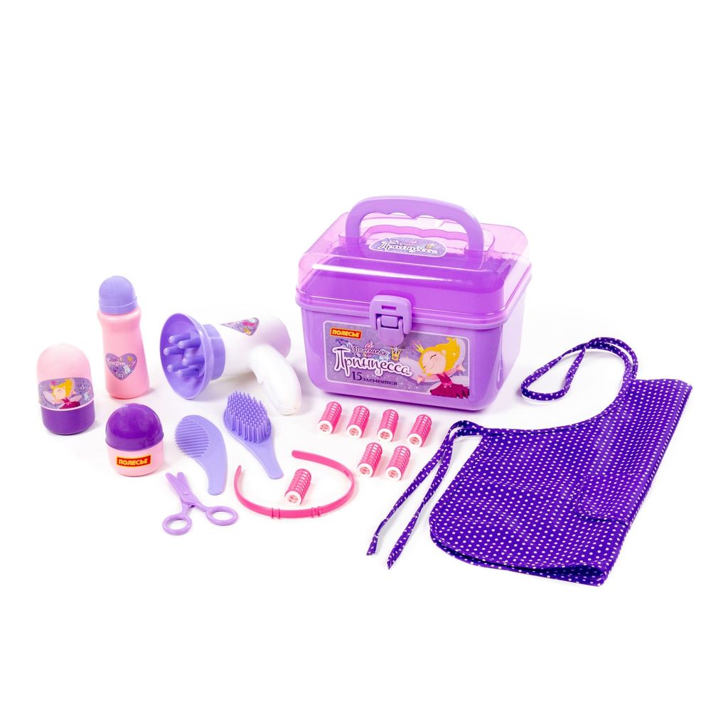 Набор Маленькая принцесса №12 (15 элементов) (в чемоданчике) - Полесье фото 8