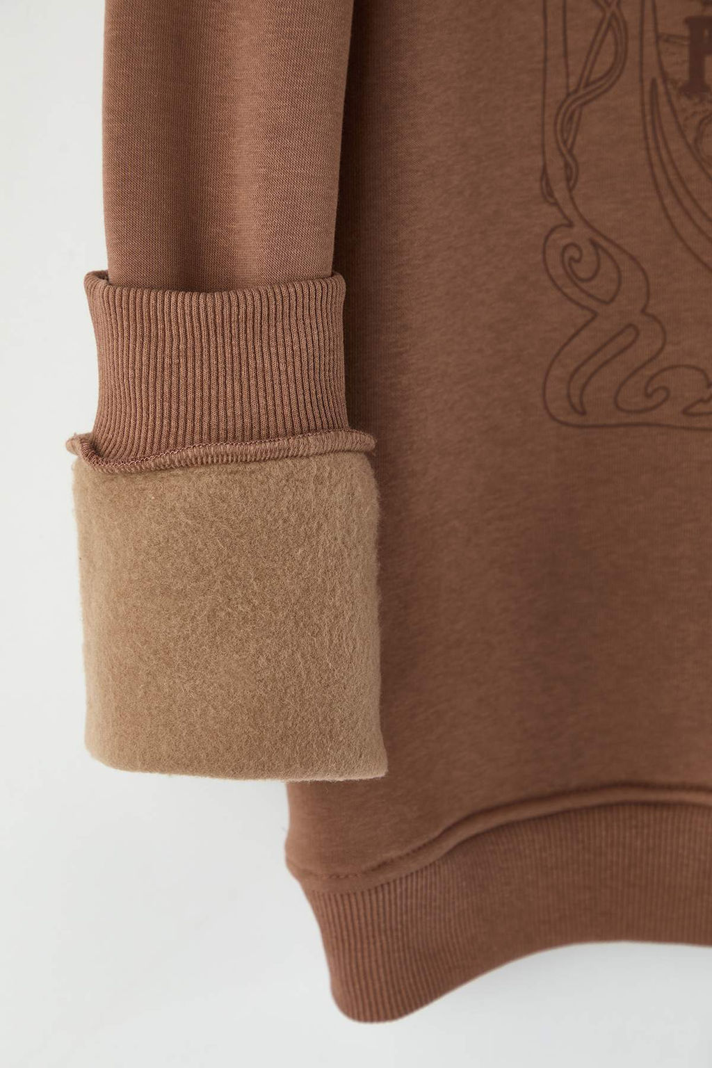 TRENDYOL MAN Vizon Basic Regular/Normal Kesim Kapusonlu Ici Polarl? Kanguru Cepli Sweatshirt TMNAW20SW0163 - Trendyolmilla фото 39