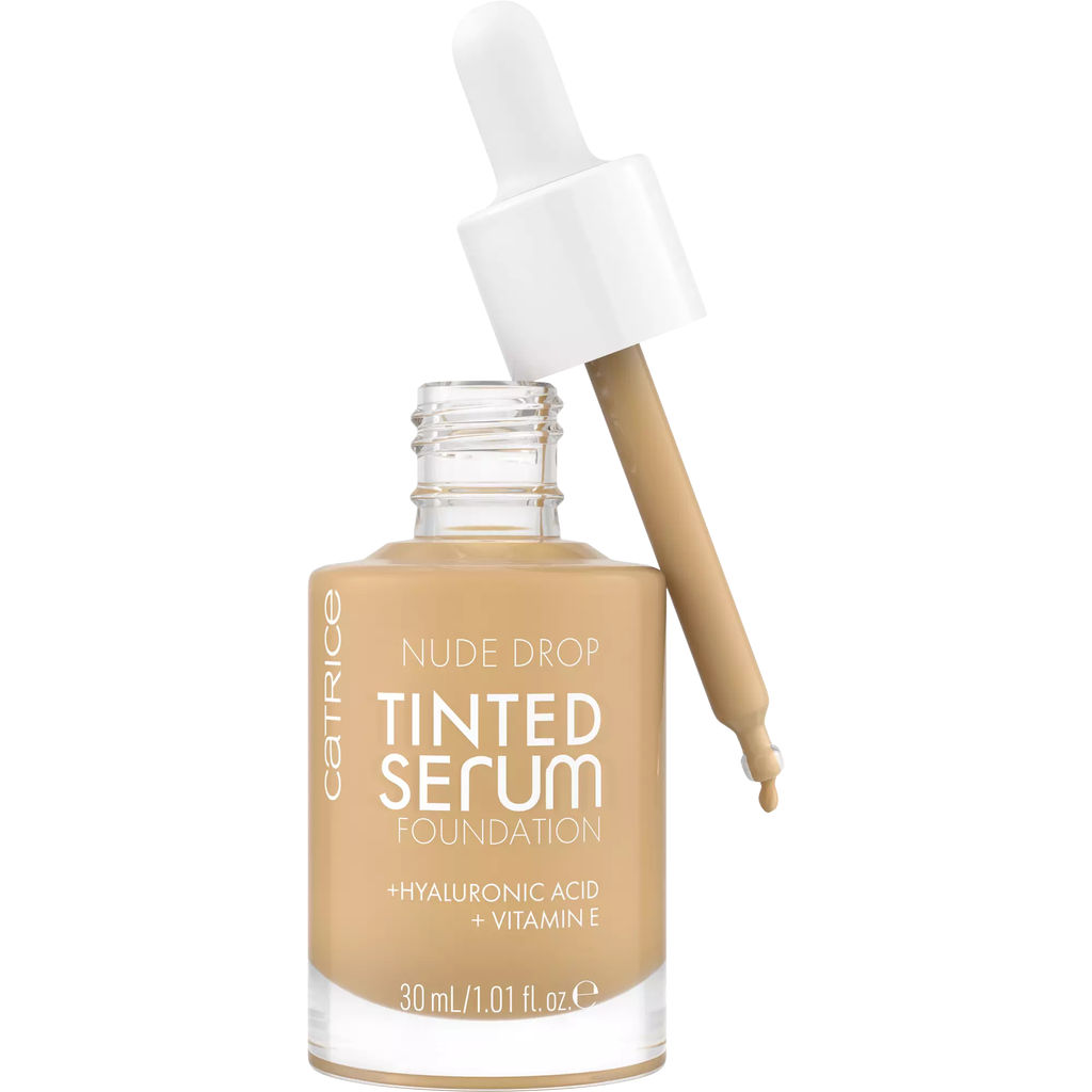 CATRICE Тональная сыворотка Nude Drop Tinted Serum Foundation, 040N 30 мл  фото 2