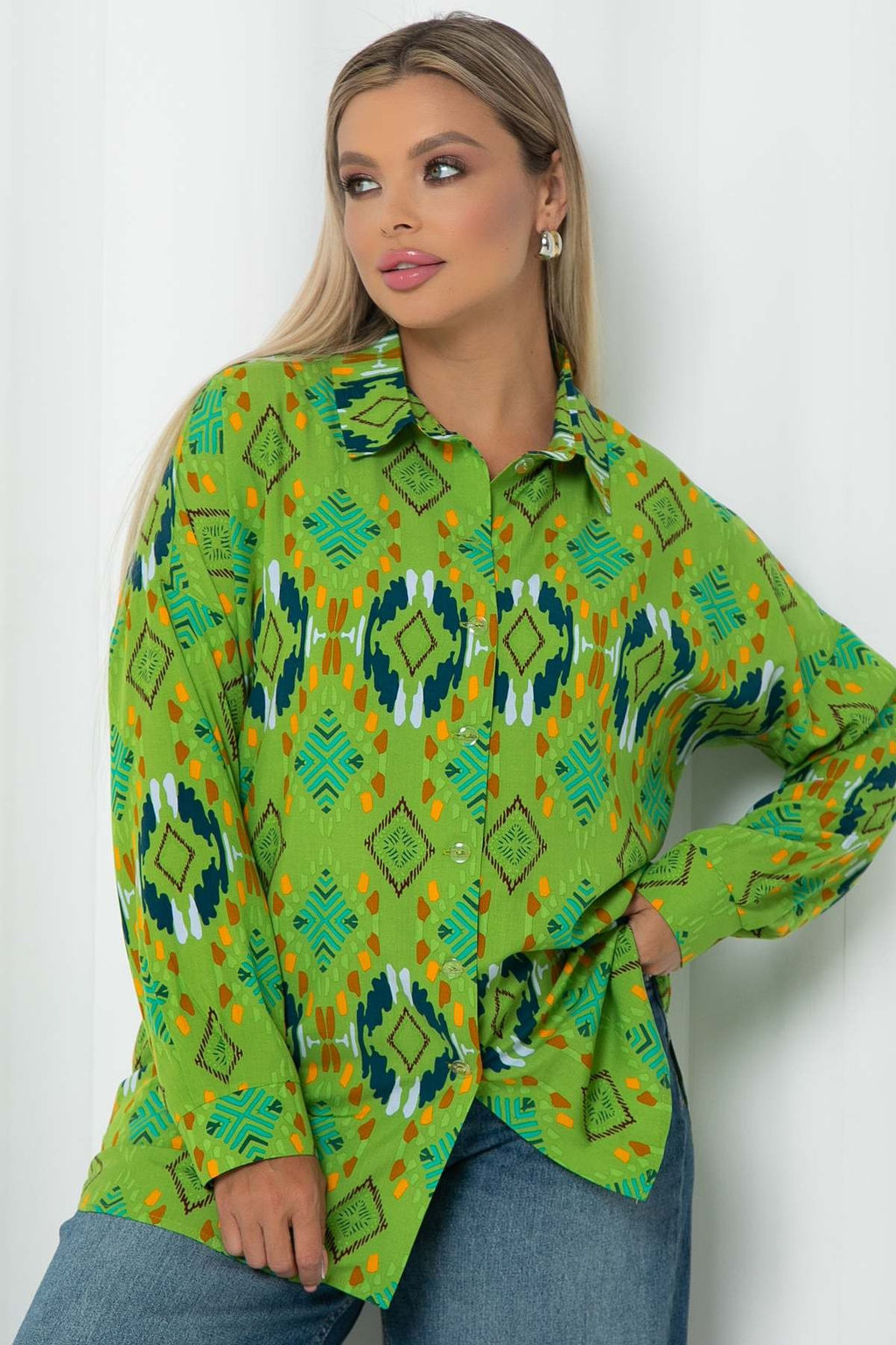 Рубашка П-2185/12 - Леди агата фото 5