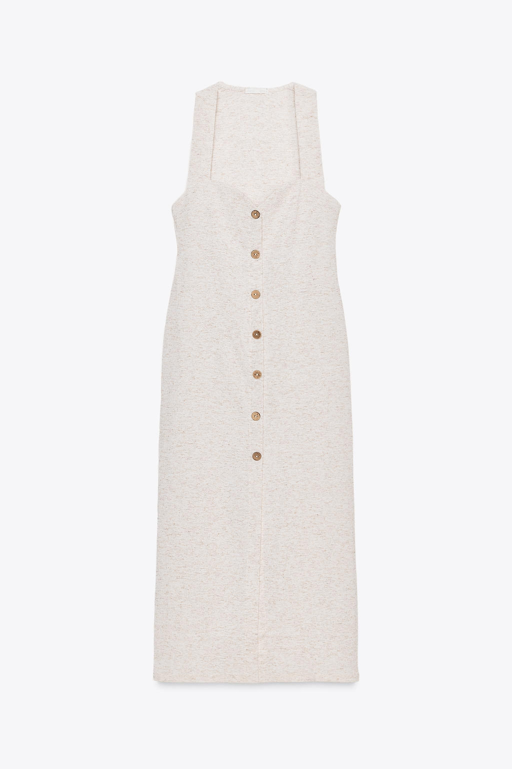 RUSTIC MIDI DRESS - Zara фото 12