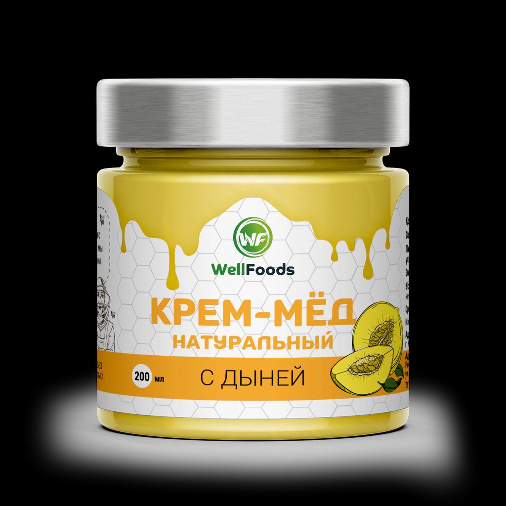Крем-мёд с дыней - Wellfoods фото 2