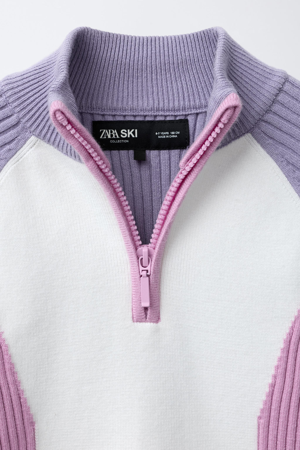 COLOUR BLOCK KNIT JUMPER SKI COLLECTION - Zara фото 3