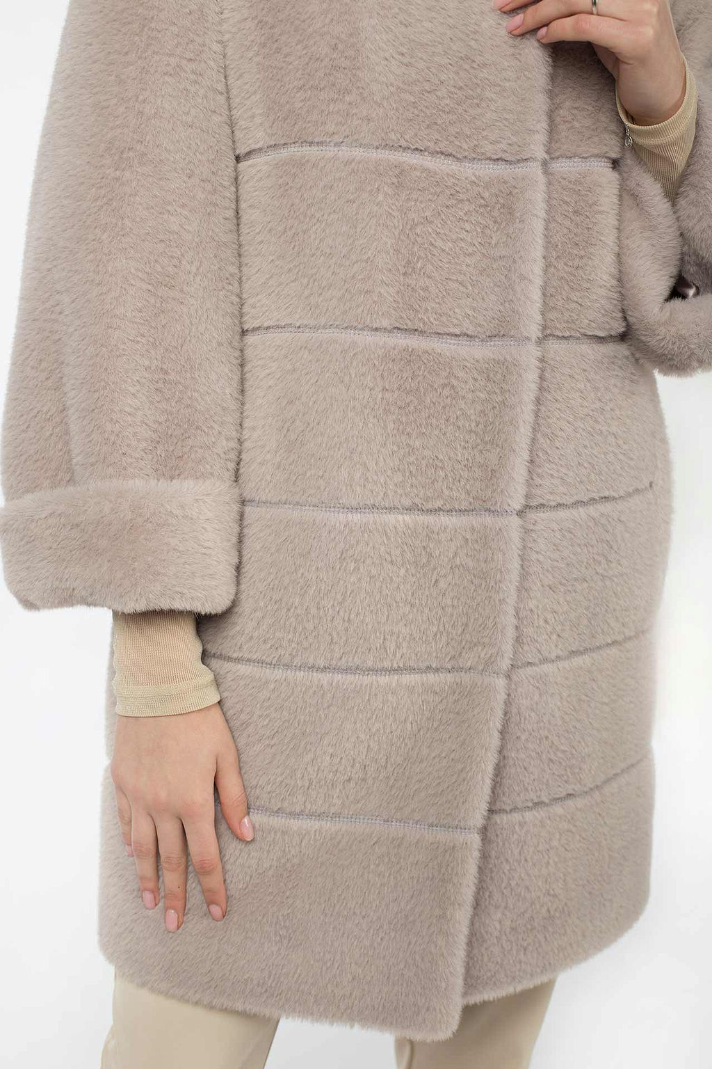 02-3114 Пальто женское утепленное - El podio фото 5