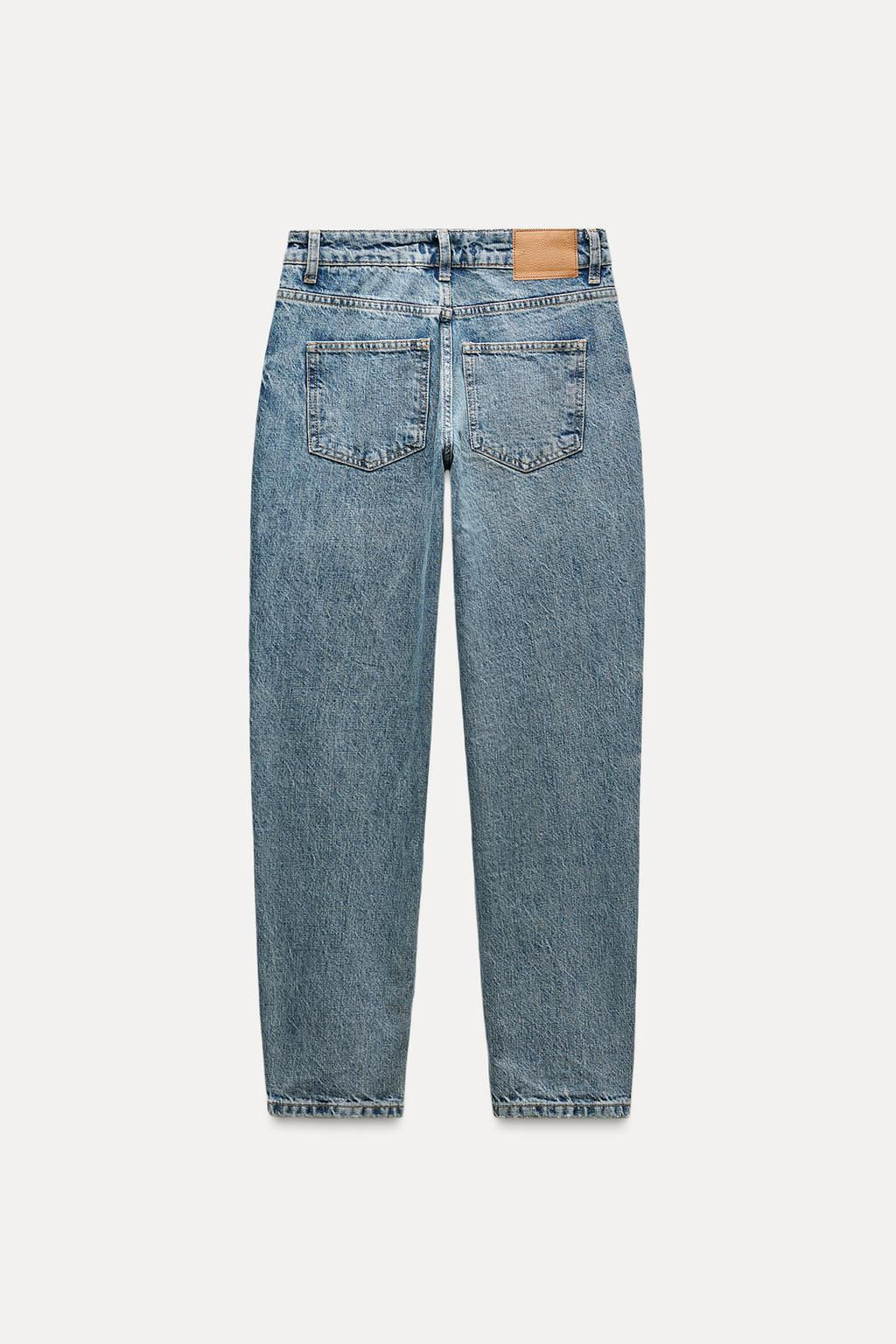 Z1975 MOM-FIT HIGH-WAIST JEANS - Zara фото 6
