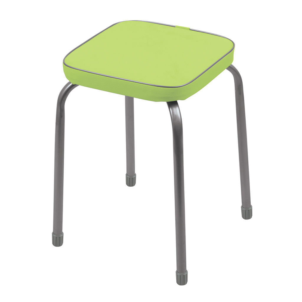 Табурет "Фабрик 3"(Фаворит 3) (квадратное сидение) труба 22мм ТФ03/СК/СС/С/ТС/К