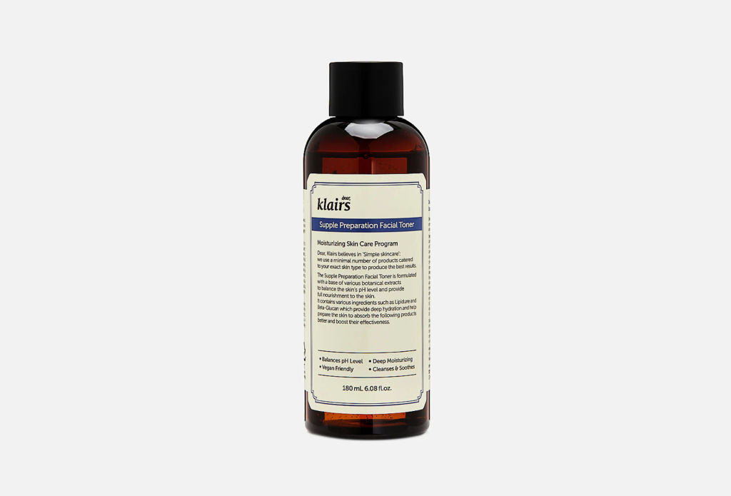 DEAR, KLAIRS Тонер для лица с фито-олиго комплексом Supple Preparation Facial Toner (180 мл)  фото 5