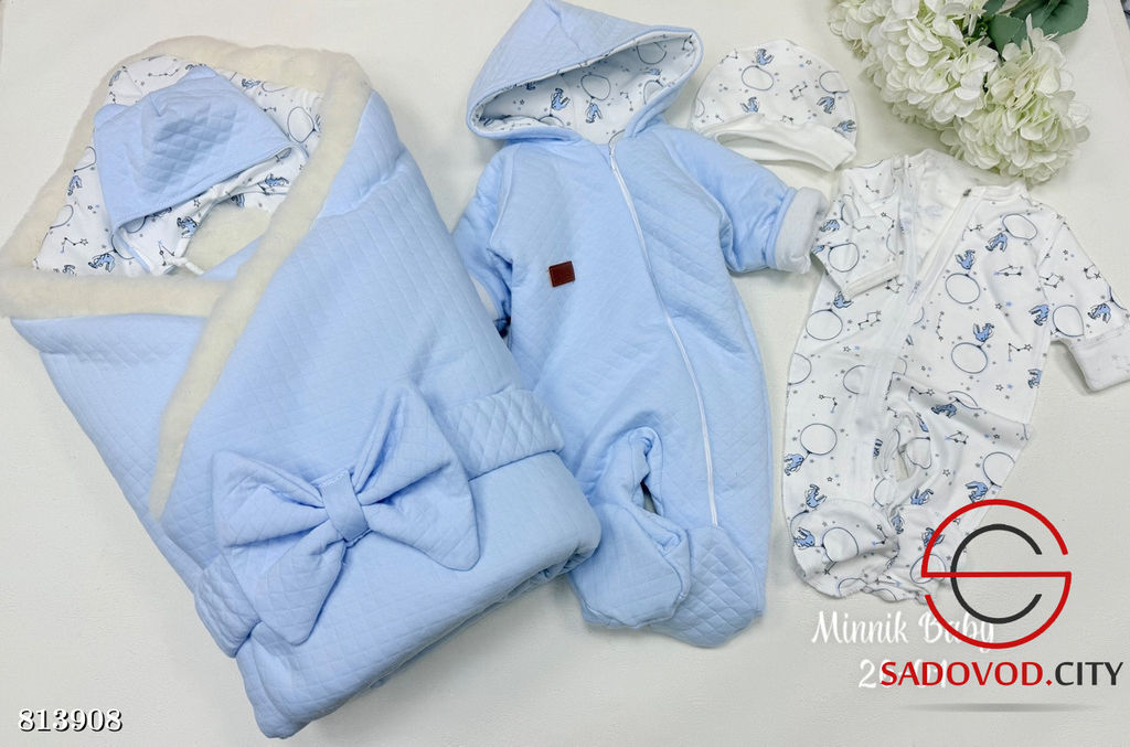 Конверт из капитона на овчине - Bruno фото 3