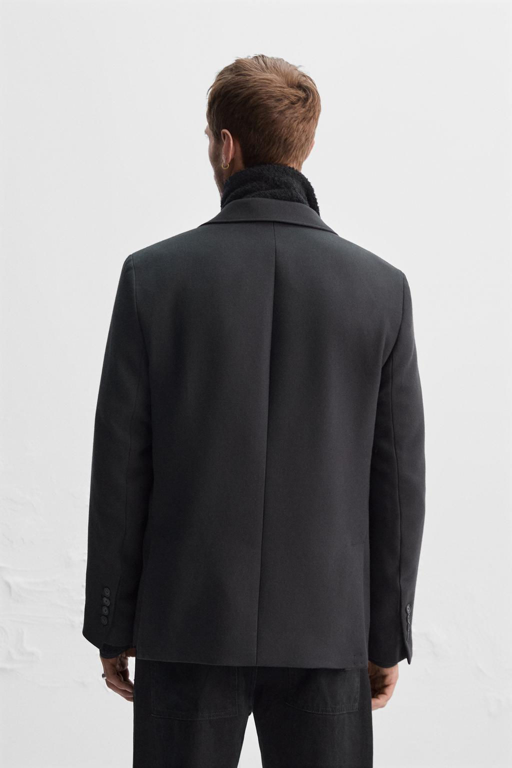 DOUBLE-BREASTED BLAZER - Zara фото 3