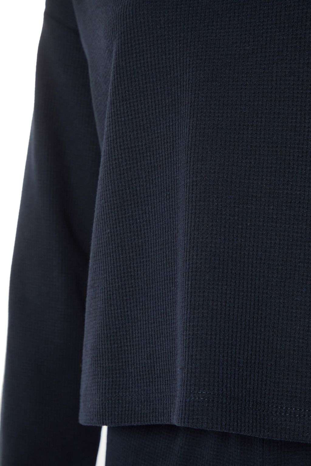 Trendyolmilla Lacivert Waffle Kumas Orme Pijama Tak?m? THMAW23PT00021  фото 8