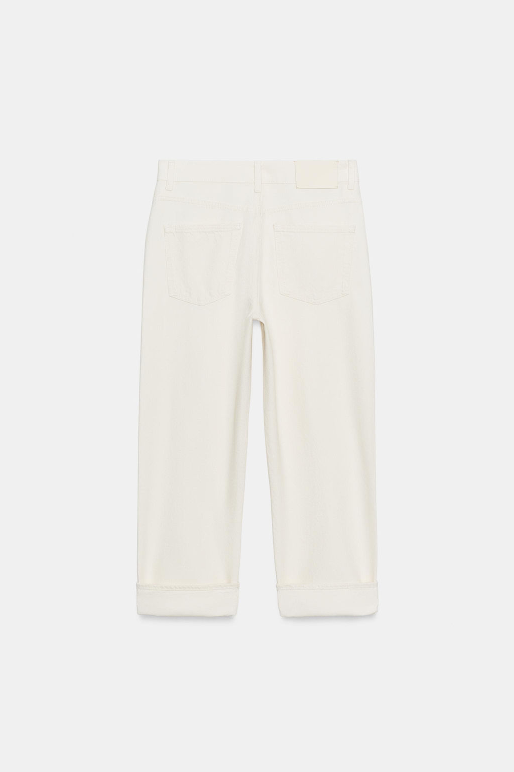 JEANS ZW COLLECTION BAGGY TIRO BAJO / Crudo - Zara фото 7