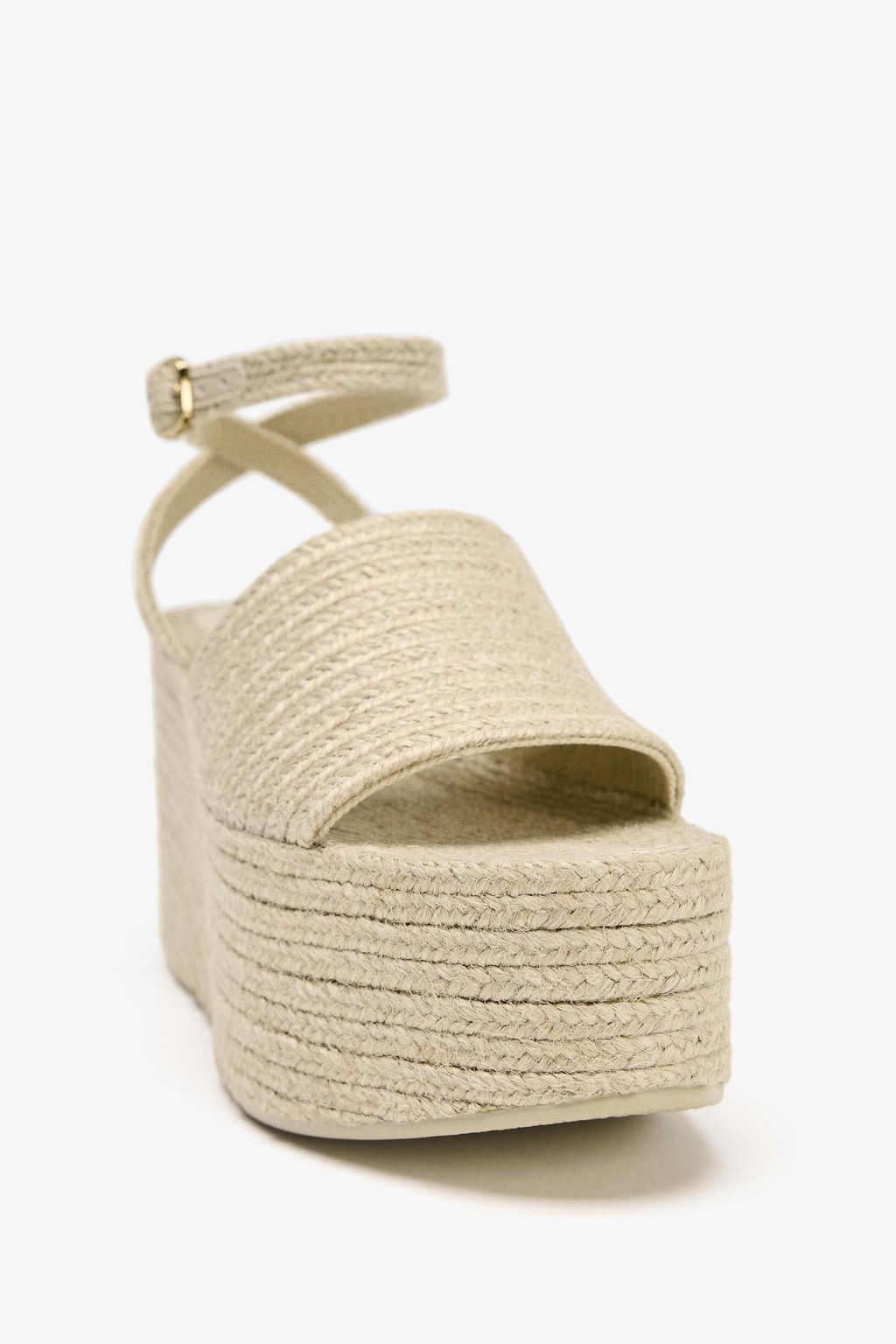 JUTE PLATFORM WEDGES - Zara фото 5