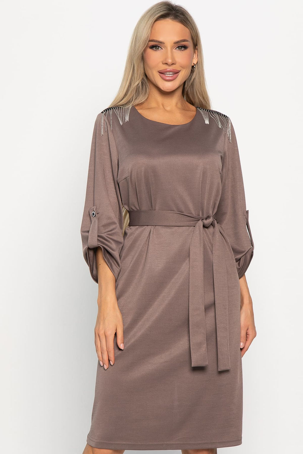 Платье Лайма (кофе) П14923-4М