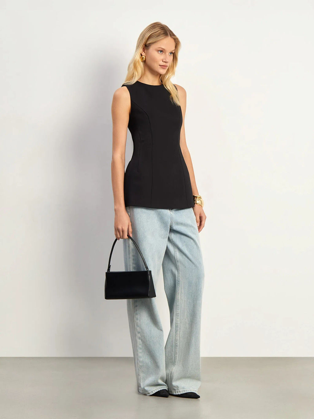 EMKA / Топ из костюмной ткани  фото 6