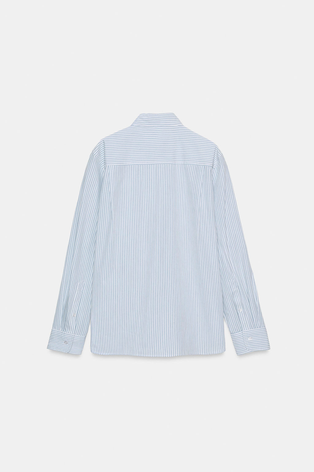 STRIPED POPLIN SHIRT - Zara фото 5