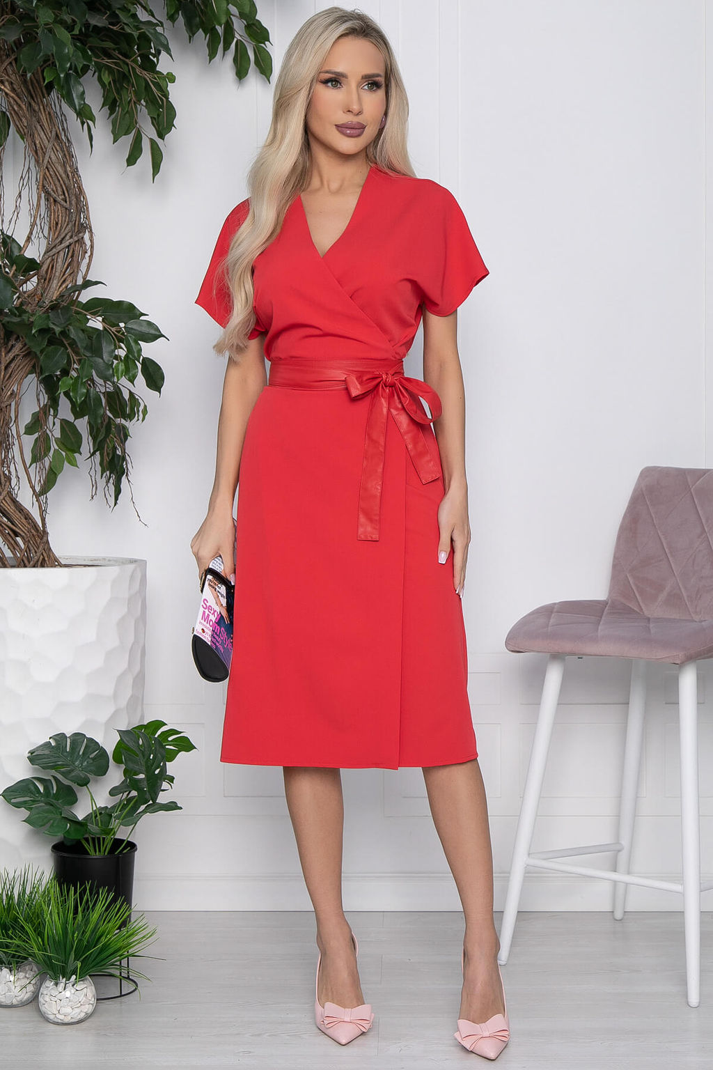 Платье на запахе Вэнди - Lt collection фото 14