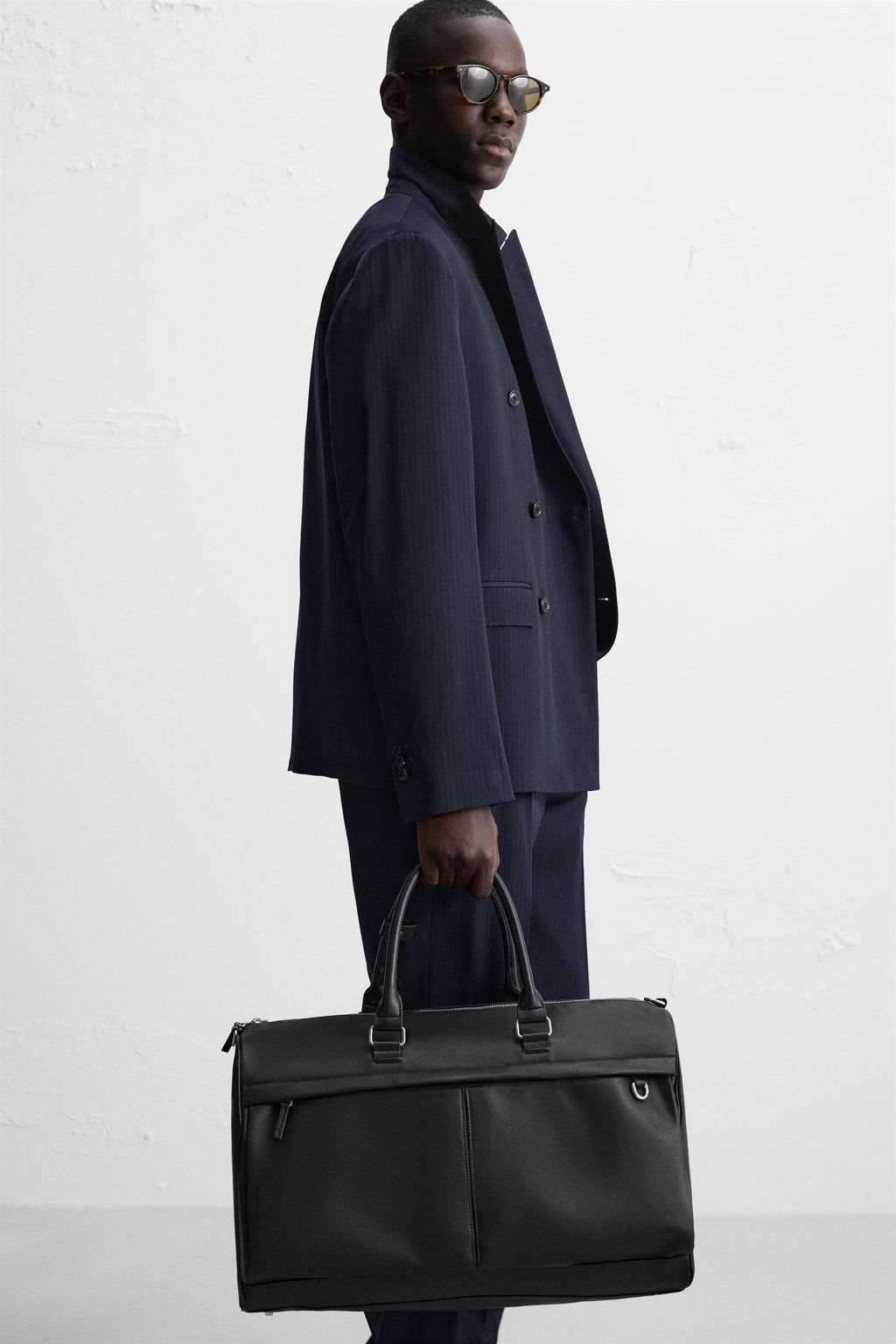 TEXTURED TRAVEL BAG - Zara фото 2