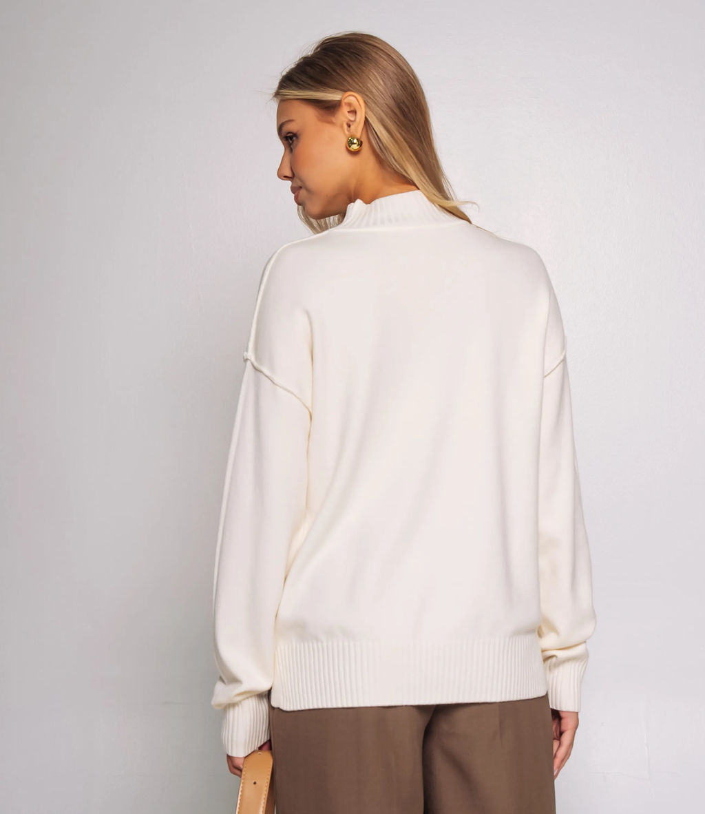 Джемпер #КТ9196, белый - Dommod фото 27