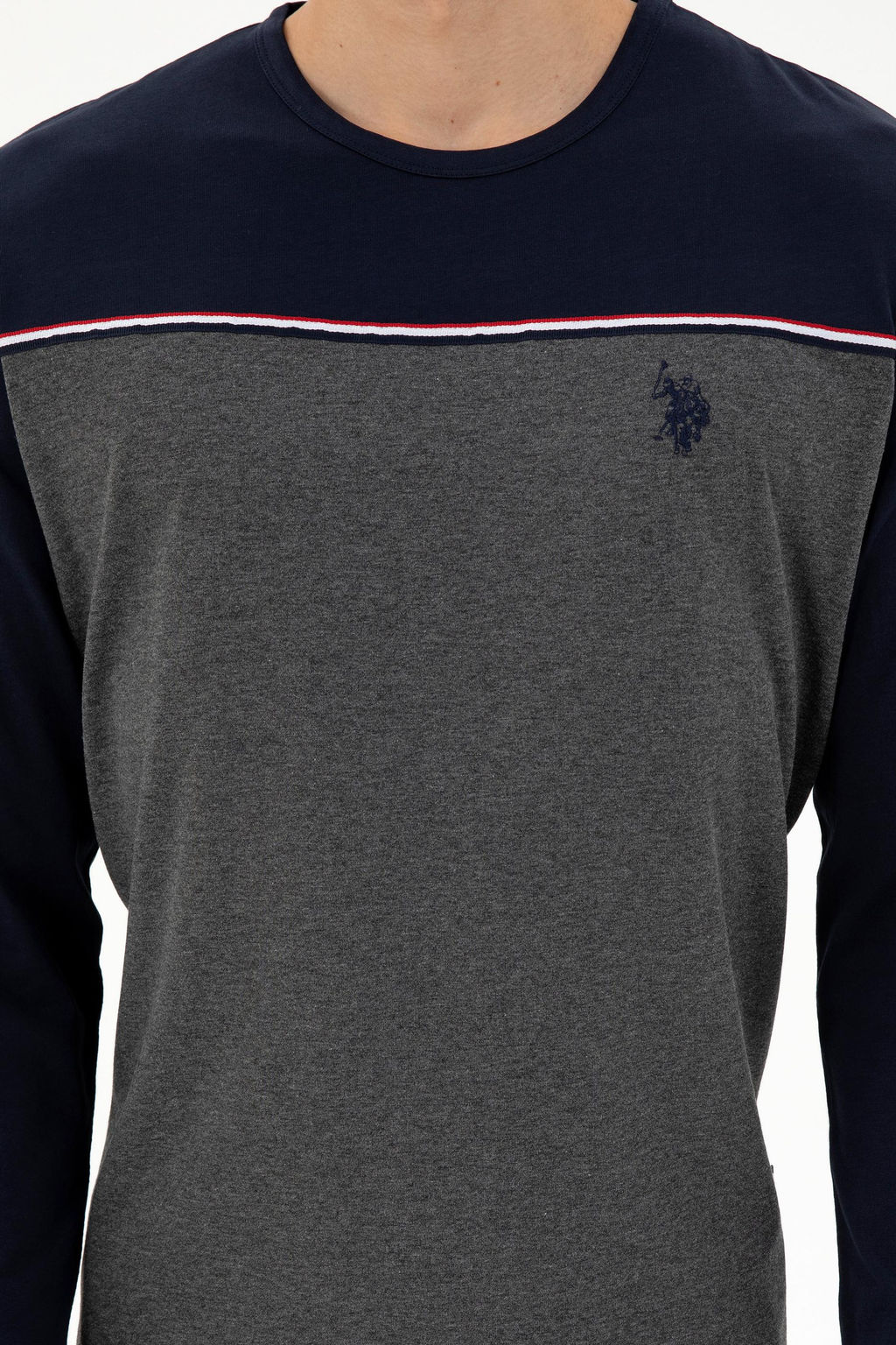 Мужской темно-синий пижамный комплект Неожиданная скидка в корзине - U.s. polo assn фото 5