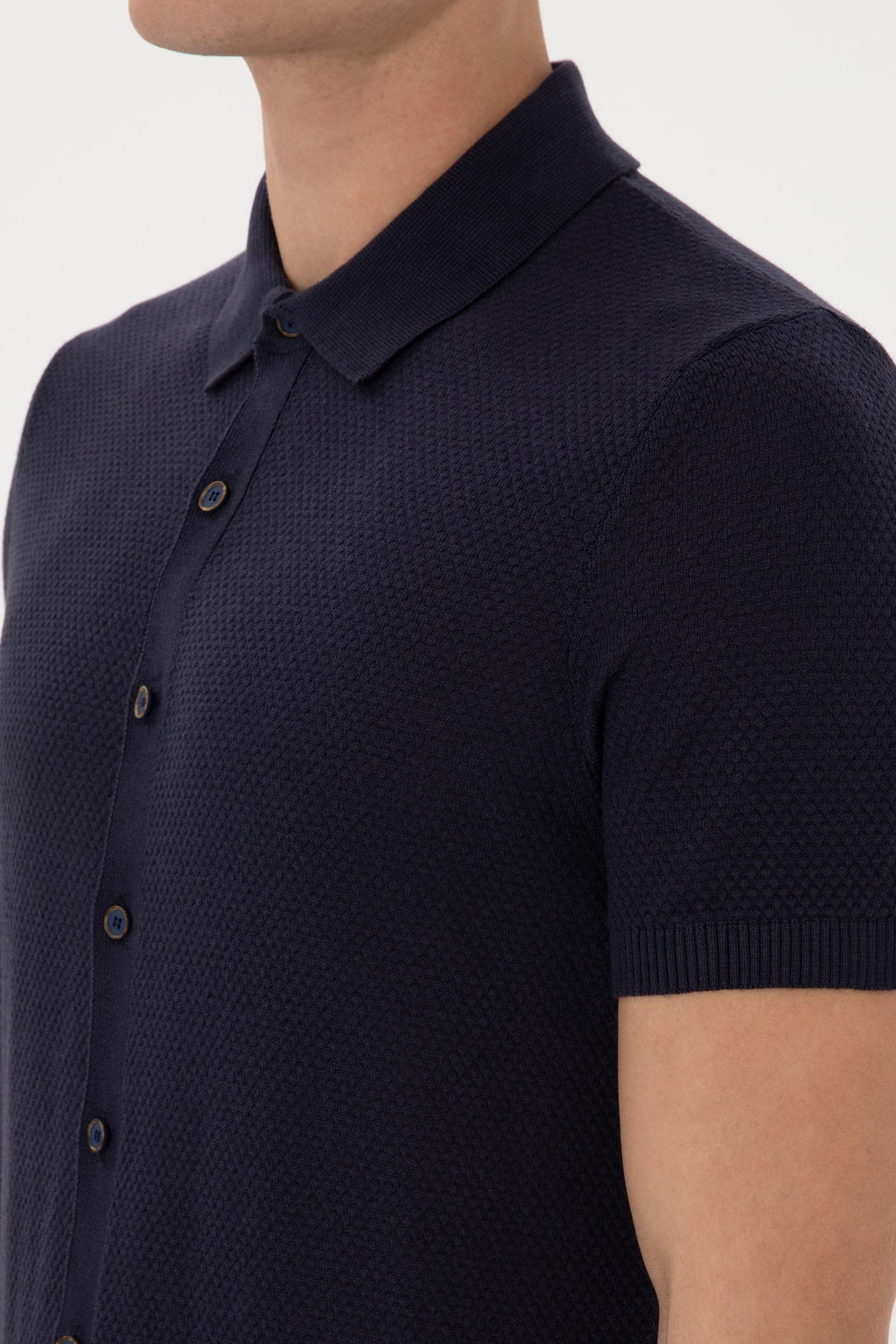 Erkek Regular Fit Lacivert D__meli Triko Ti__rt Sepette S_rpriz _ndirim - U.s. polo assn фото 7