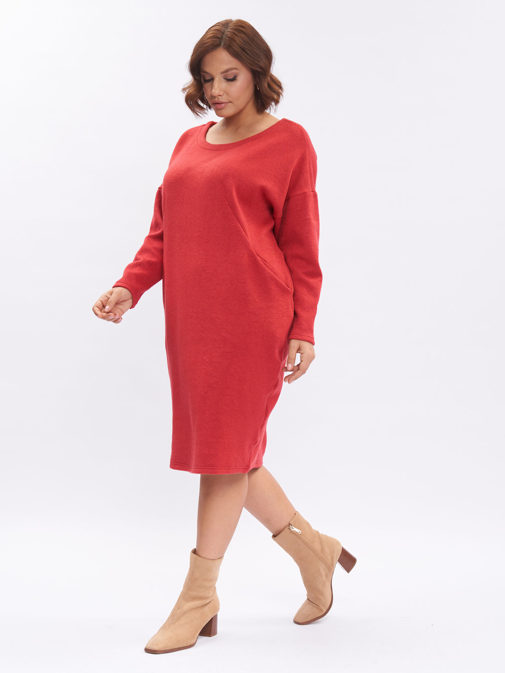 Платье теплое ZPP44728RED34 - Артесса фото 9