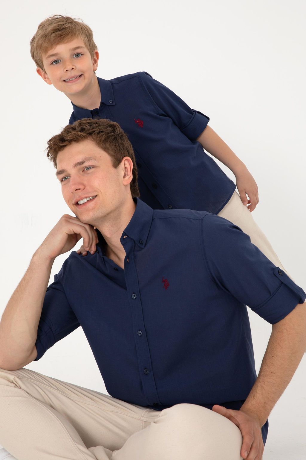 Erkek Lacivert Uzun Kollu Basic G_mlek Sepette S_rpriz _ndirim - U.s. polo assn фото 9