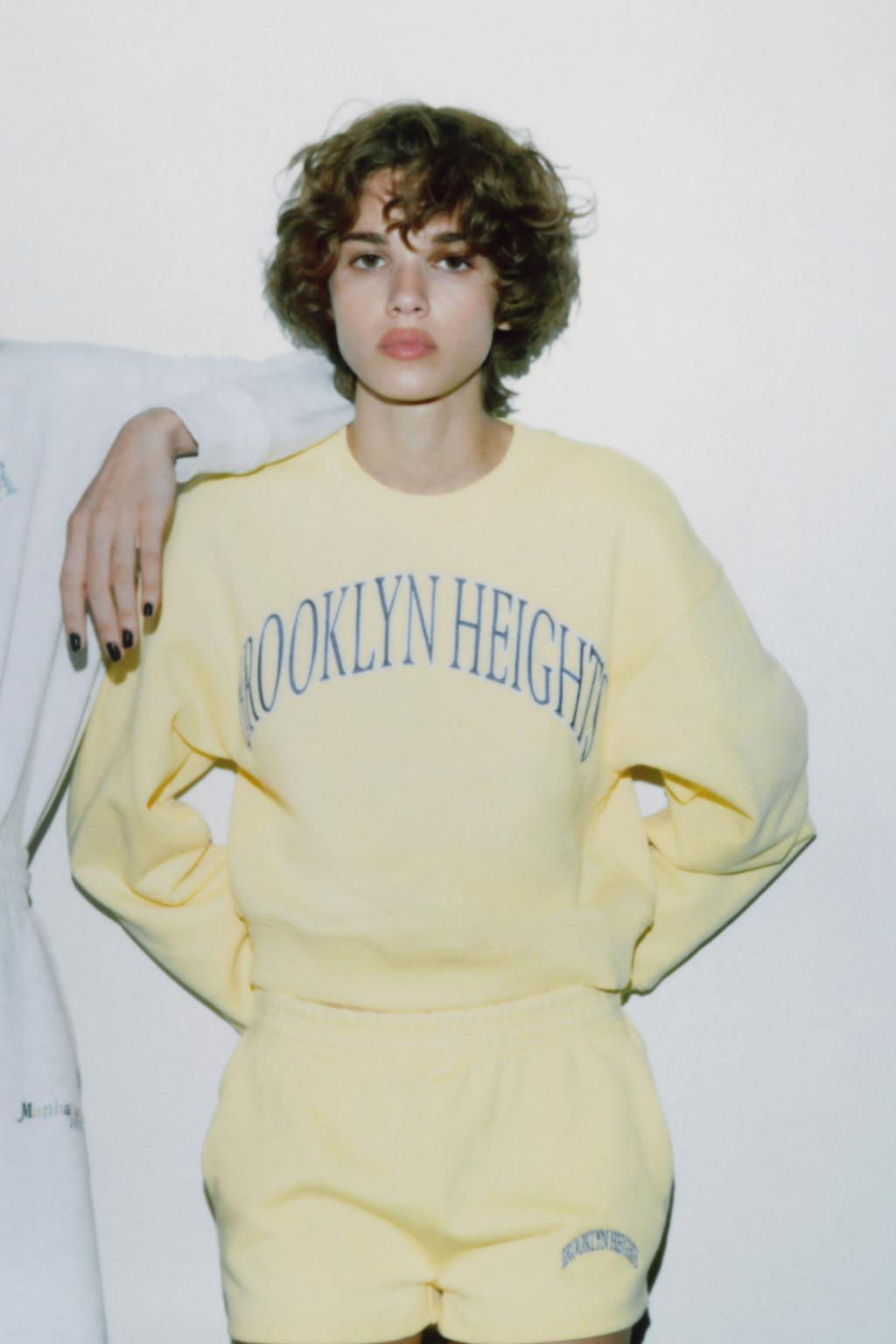 EMBROIDERED SLOGAN PLUSH SWEATSHIRT - Zara фото 8