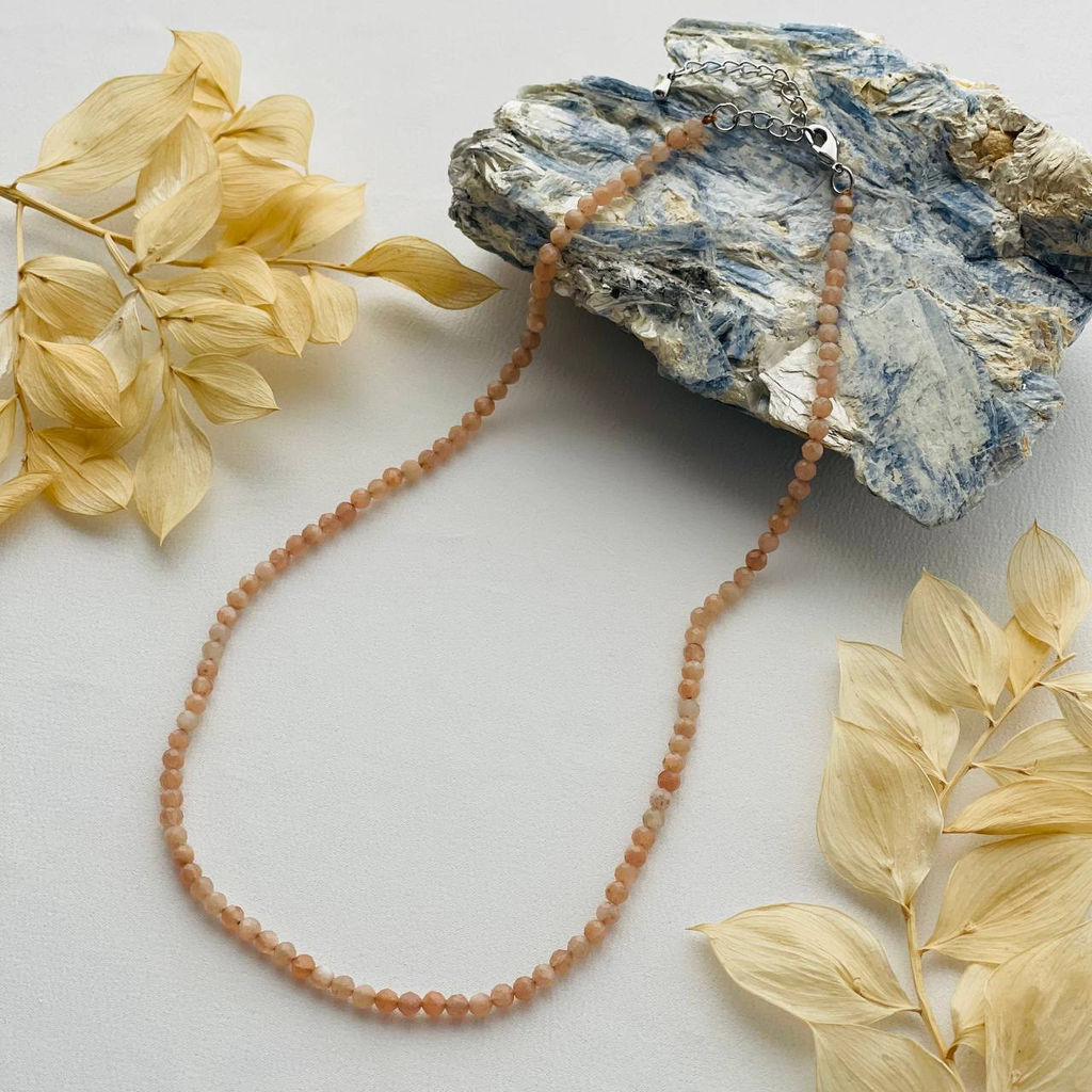 Бусы из Лунного камня 45 см +