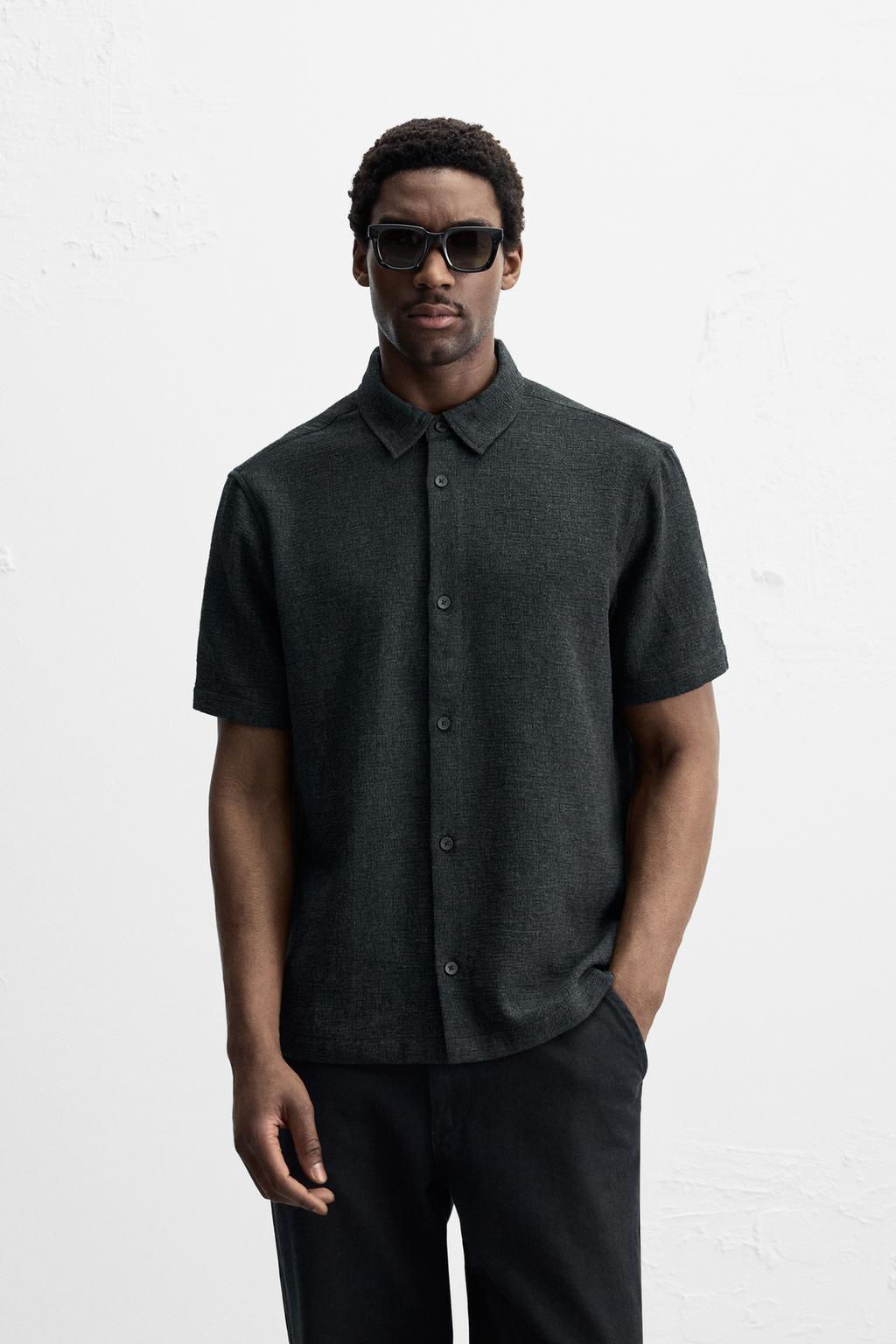 TEXTURED SHIRT - Zara фото 18