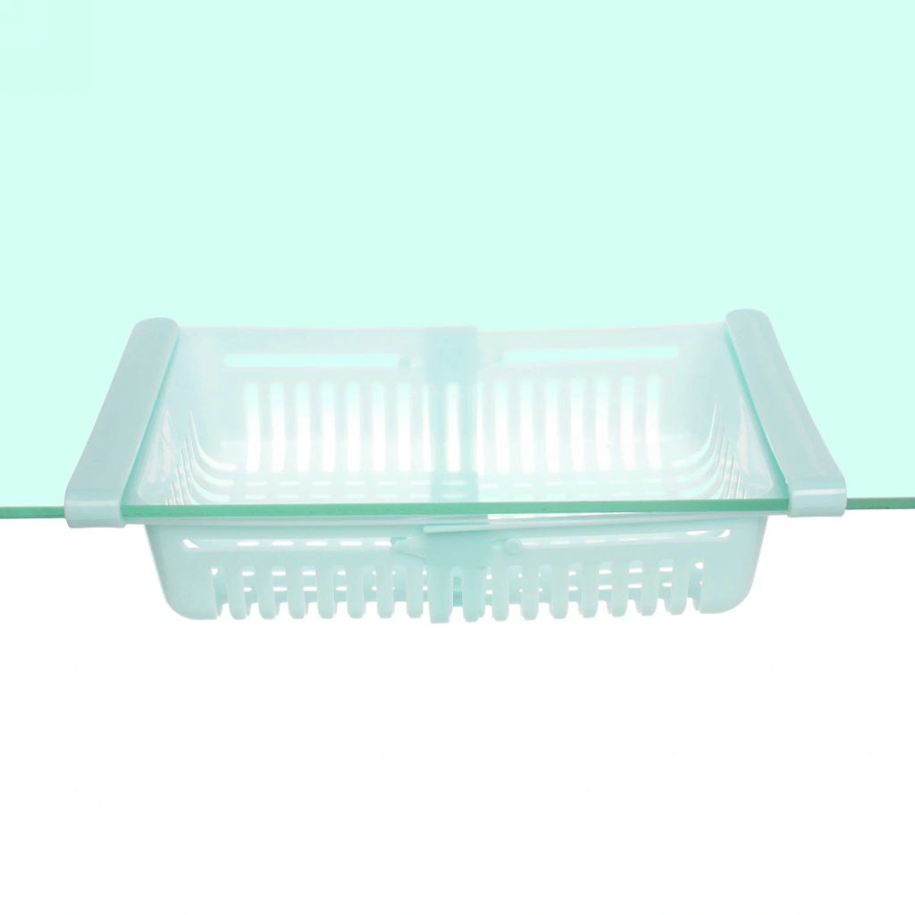 Цена за 3 шт. Полка пластиковая в холодильник раздвижная 20/27,5*15*6см