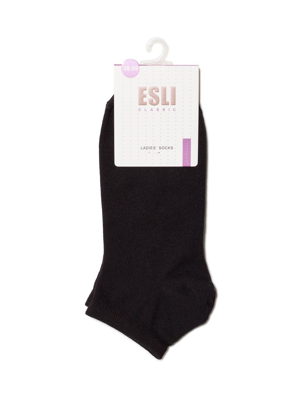 Цена за 2 пары Носки короткие Conte Elegant, черный