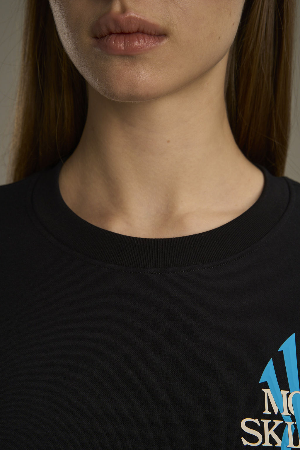 Свитшот утепленный Черный