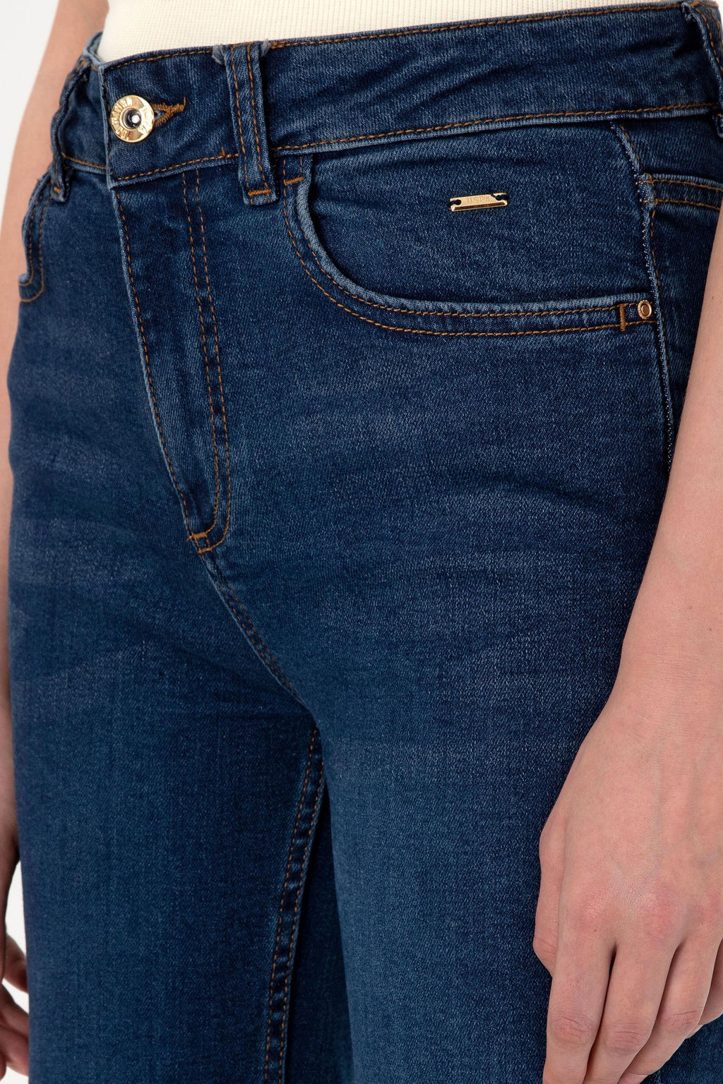 Kad_n Koyu Mavi Jean Pantolon Sepette S_rpriz _ndirim - U.s. polo assn фото 5