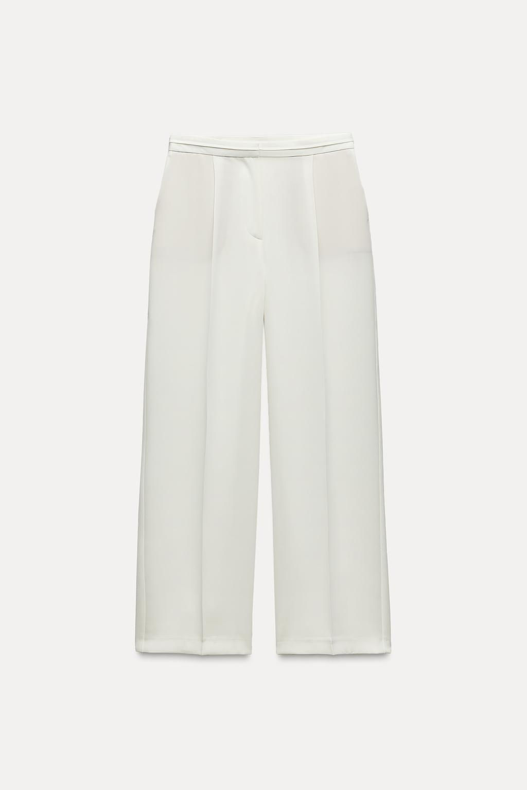 TROUSERS WITH PLEATED WAIST - Zara фото 3