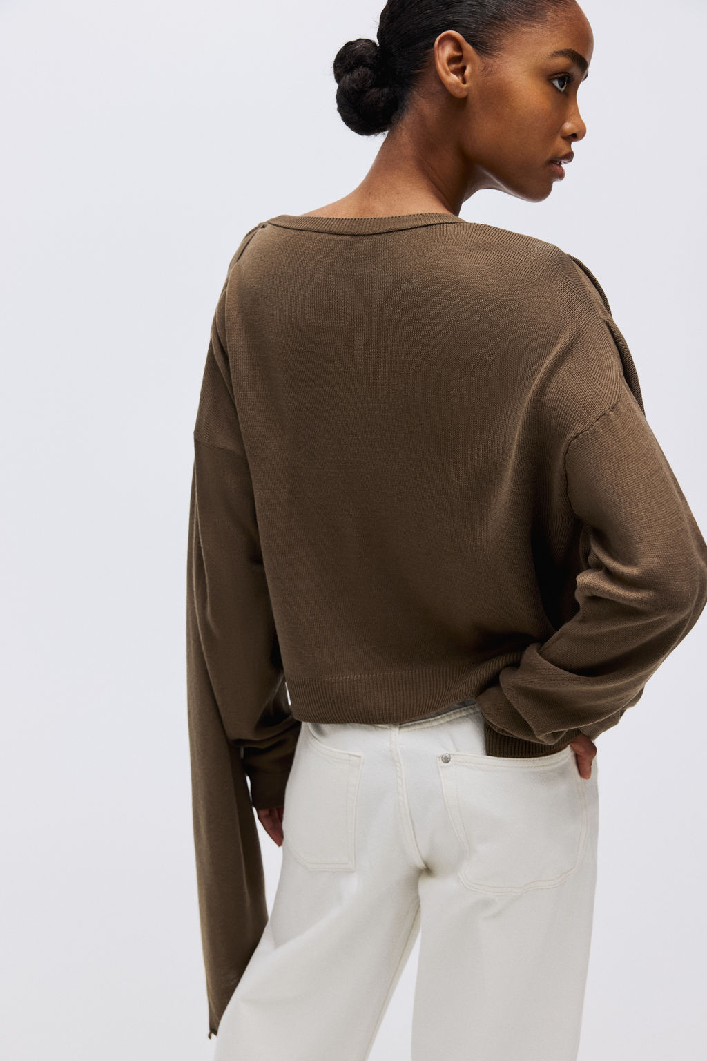 Jersey con detalle de fular - H&m фото 4