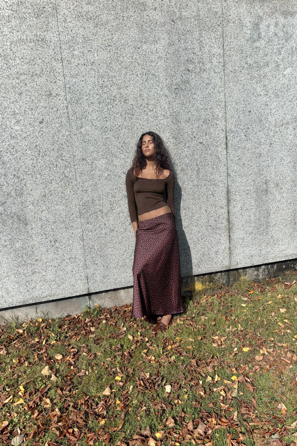 SATIN MIDI SKIRT - Zara фото 2