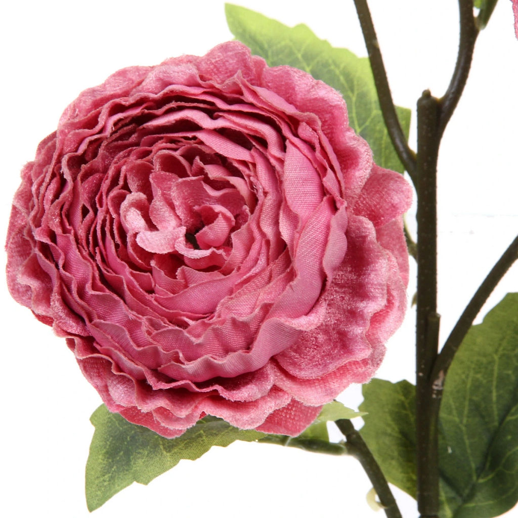 Искусственные цветы "FLOWERS MAGIC" 63см Пионы 4 цветка розовые