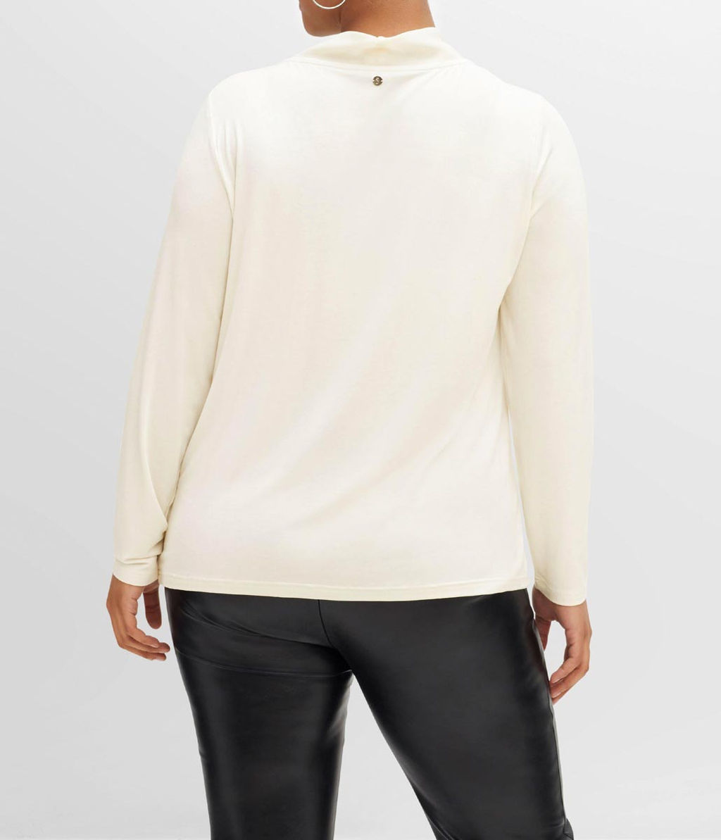 Блузка, экрю - Sheego фото 4