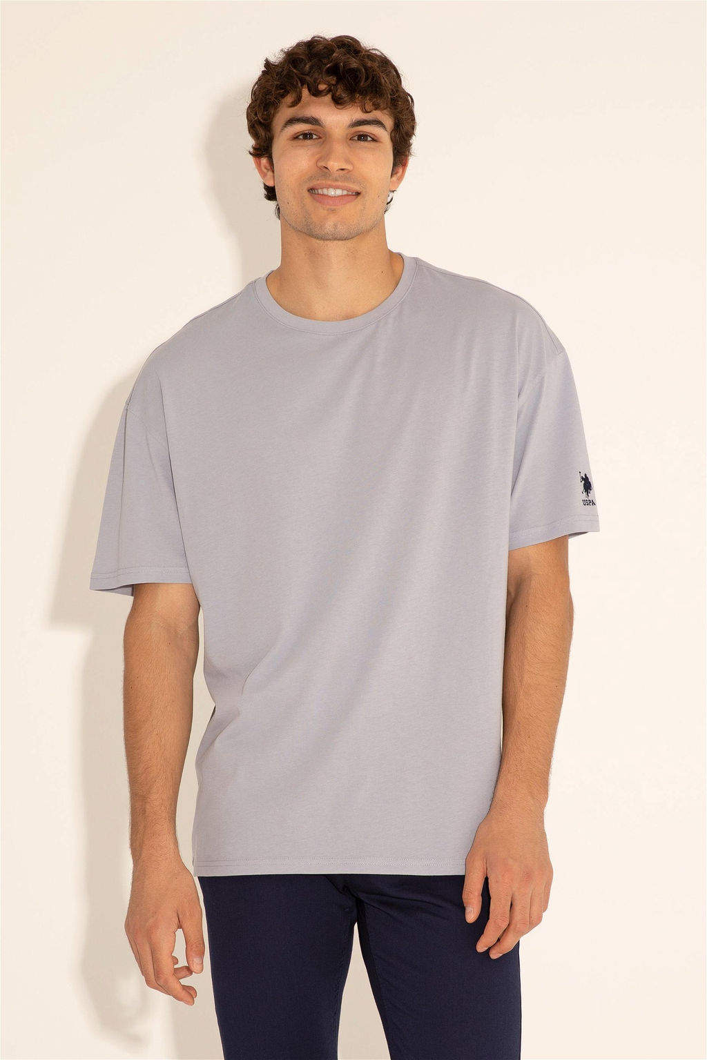 Мужская серая футболка - U.s. polo assn фото 12