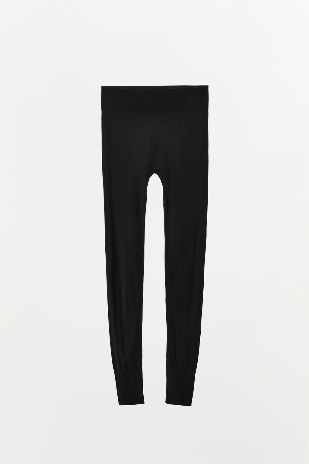 SEMI-SHEER LEGGINGS - Zara фото 6
