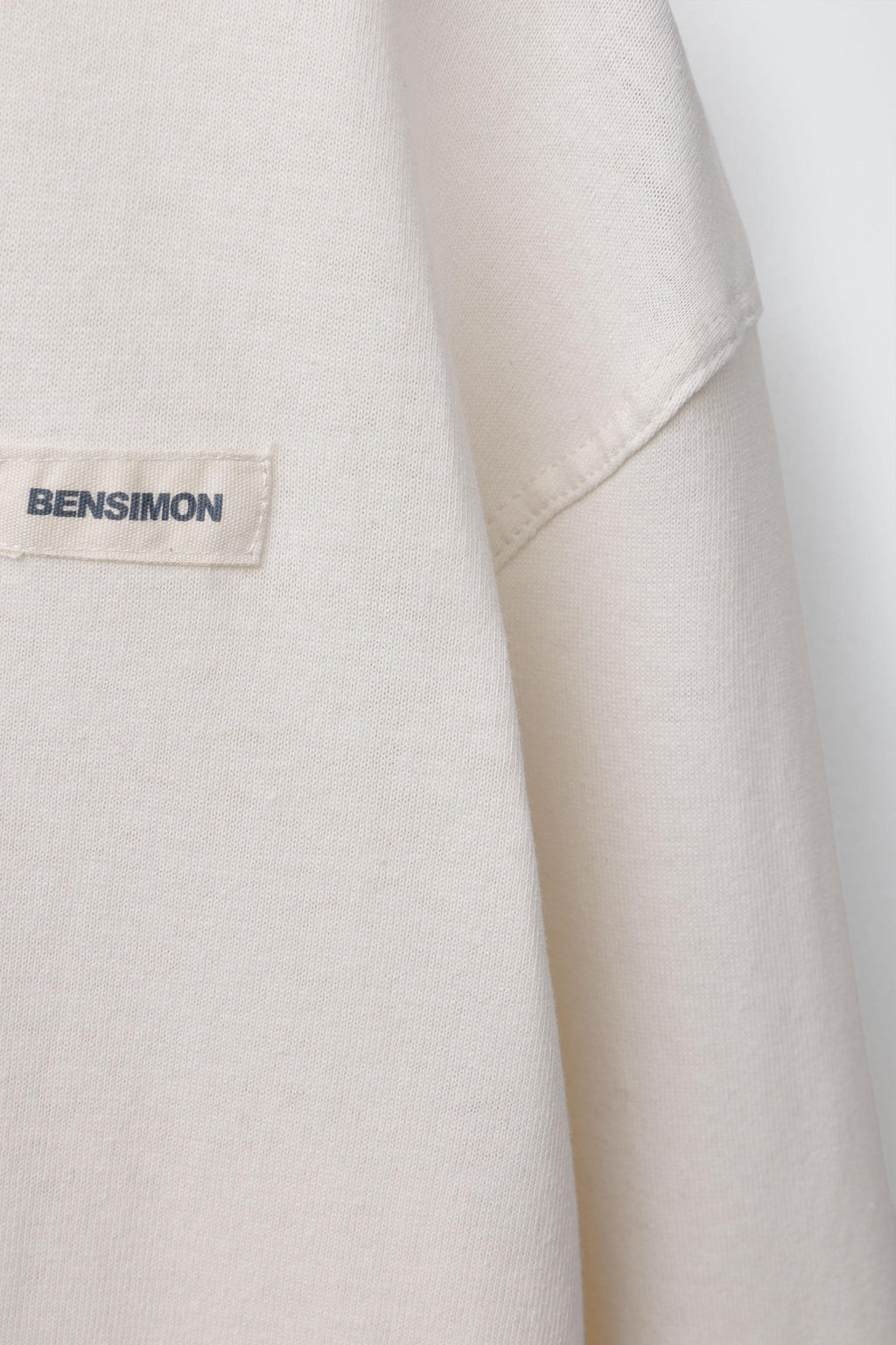 BENSIMON ® X ZARA LABEL T-SHIRT фото 3