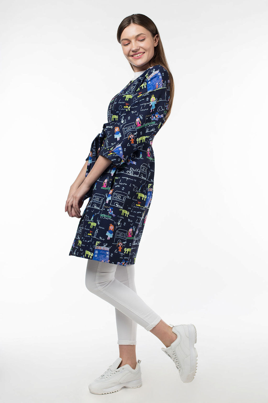 012-0163 Плащ женский (пояс) - Империя пальто фото 2